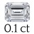 0.1 ct  (2*3 mm)