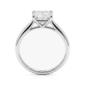 Iris - Pierścionek Solitaire z Moissanitem | Szlif Princess