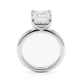Radiana - Pierścionek Solitaire z Moissanitem w Szlifie Radiant