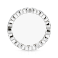Orbella - Pierścień Eternity Z Moissanitem W Oprawie W Krapach