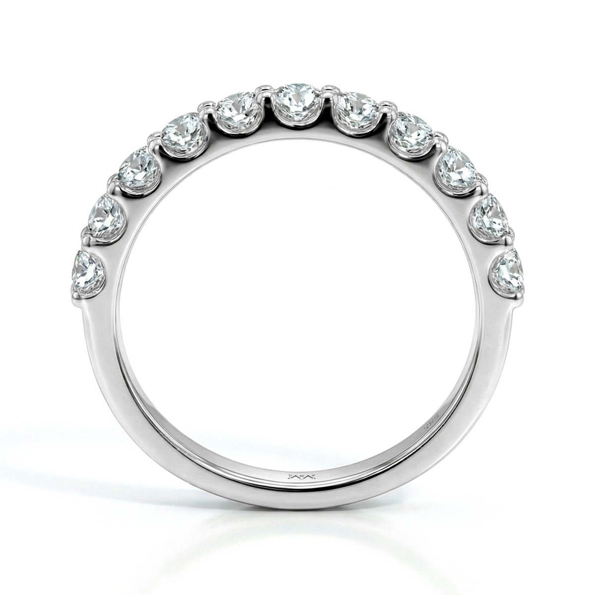 Evertina - Pierścionek Eternity z Moissanitem