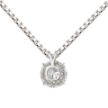 Terra - zawieszka solitaire z moissanitem