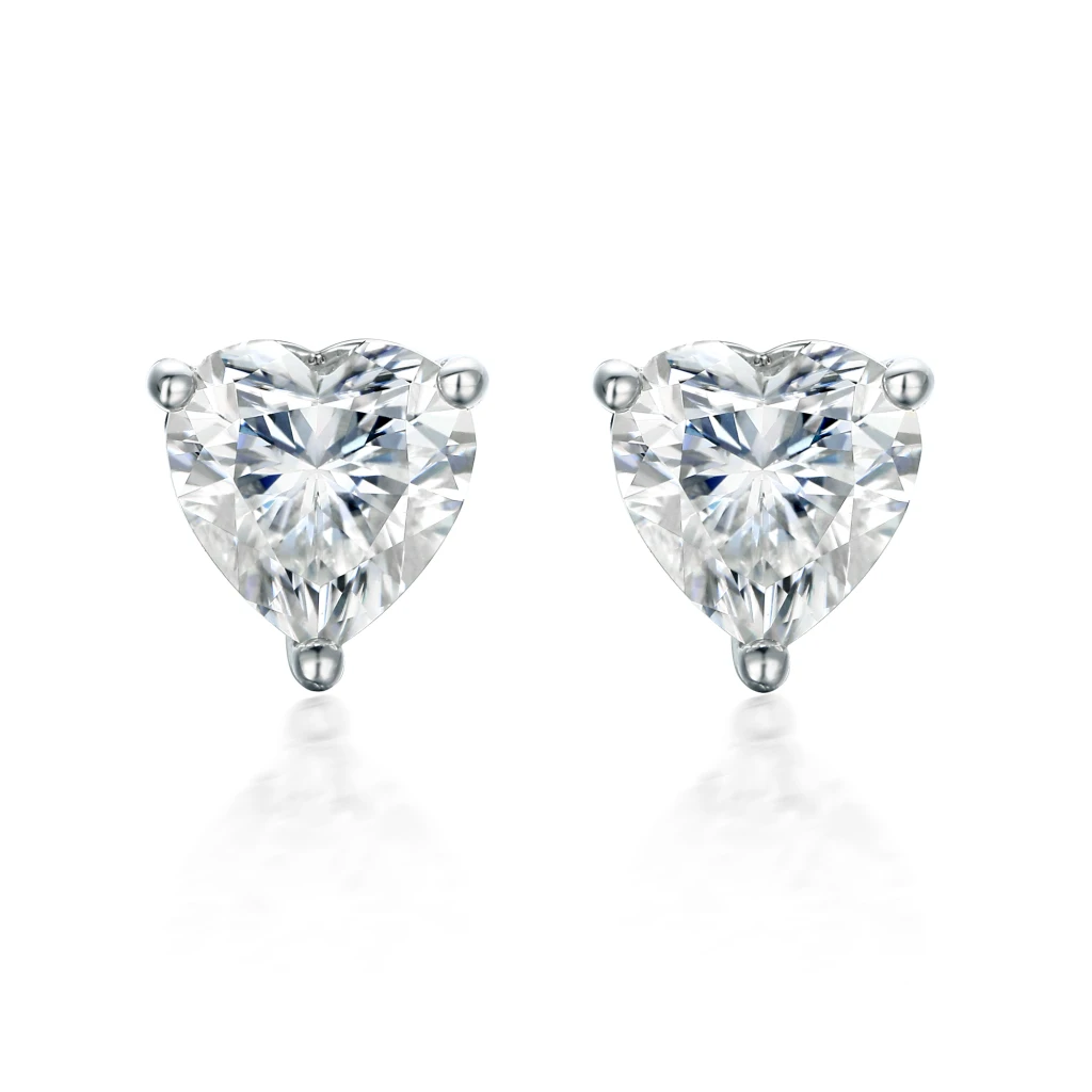 Allure - Kolczyki z Moissanitem | Szlif Serce