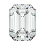 Luźne kamienie moissanitu - szlif szmaragdowy