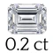 0.2 ct (2.5*4 mm) 