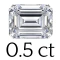 0.5 ct (4*5 mm) 