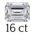 16 ct (13*15 mm)