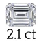 2.1 ct (5.5*10 mm) 