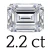2.2 ct (6*9 mm)