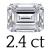 2.4 ct (6*10 mm)