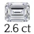 2.6 ct (6.5*9.5 mm)