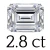2.8 ct (6.75*9.75 mm)