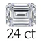 24 ct (14.5*17mm) 