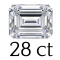 28 ct (15*20 mm) 