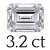 3.2 ct (7*10.5 mm)