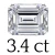 3.4 ct (7*11 mm)