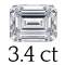 3.4 ct (7*11 mm) 