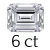 6 ct (9*13 mm)