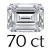 70 ct (18*34 mm)
