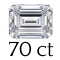 70 ct (18*34 mm) 