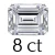 8 ct (10*14 mm)