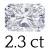 2.3 ct (6.5*8.5 mm)