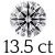 13.5 ct (16 mm)