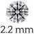 0.045 ct (2.2 mm)