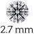 0.08 ct (2.7 mm)