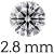 0.085 ct (2.8 mm)