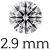 0.09 ct (2.9 mm)
