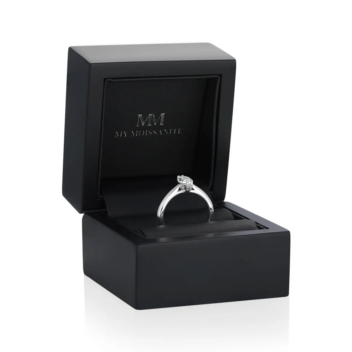 Liana - Pierścionek z markazytowym pasjansem i moissanitem