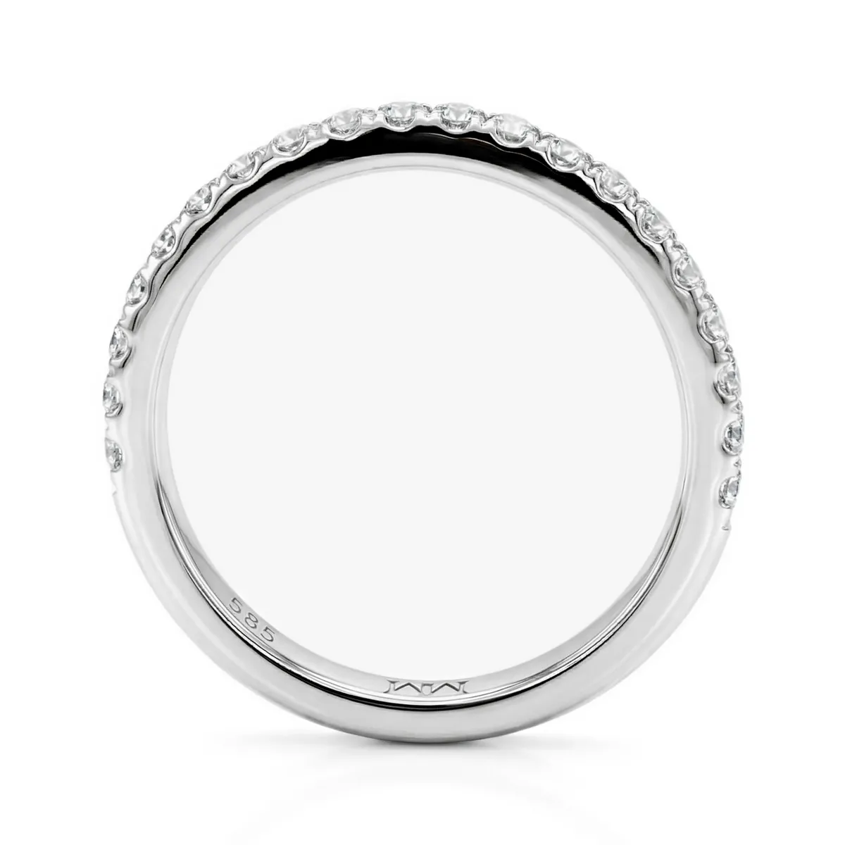 Starlet - Pierścionek z moissanitem na wieczność