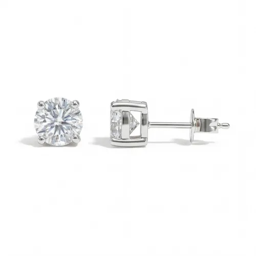 Nova - Moissanite Stud Earrings