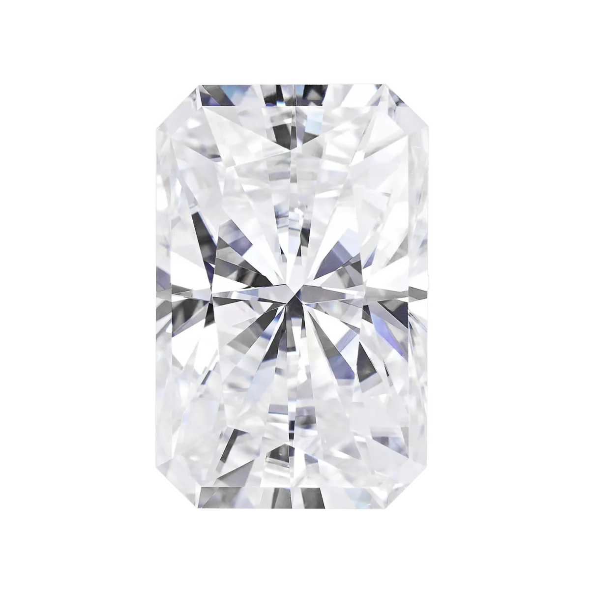 Luźne kamienie Moissanite - Radiant Cut