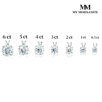 Terra - Zawieszka Solitaire z Moissanitem (bez łańcuszka)