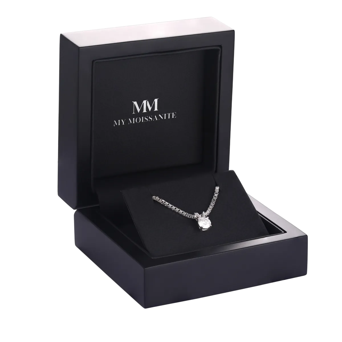 Terra - wisiorek z pasjansem i moissanitem